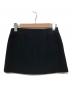 MIU MIU (ミュウミュウ) ウールミニスカート ブラック サイズ:38：5000円