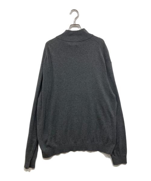 NAUTICA（ノーティカ）NAUTICA (ノーティカ) ハーフジップニット グレー サイズ:XLの古着・服飾アイテム