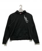 KENZOケンゾー）の古着「タイガー刺繍プルオーバーパーカー」｜ブラック