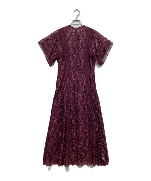 FRAY ID（フレイ アイディー）FRAY ID (フレイ アイディー) レースワンピース パープル サイズ:Sの古着・服飾アイテム