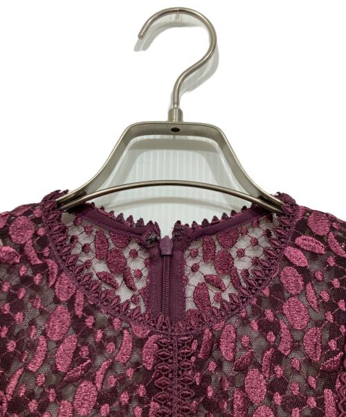 FRAY ID（フレイ アイディー）FRAY ID (フレイ アイディー) レースワンピース パープル サイズ:Sの古着・服飾アイテム