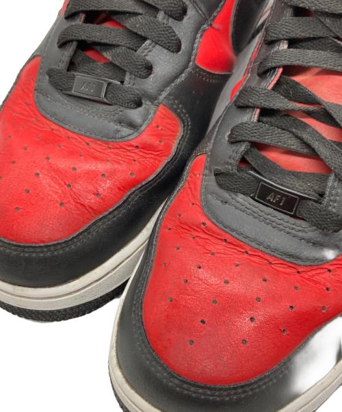 NIKE（ナイキ）NIKE (ナイキ) ハイカットスニーカー　AIR FORCE 1 HIGH BY YOU レッド×ブラック サイズ:28.5cmの古着・服飾アイテム