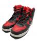 NIKE（ナイキ）の古着「ハイカットスニーカー　AIR FORCE 1 HIGH BY YOU」｜レッド×ブラック