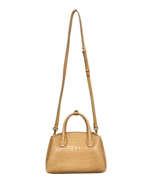 LACUCCI（イアクッチ）LACUCCI (イアクッチ) 2WAYショルダーバッグ ベージュの古着・服飾アイテム