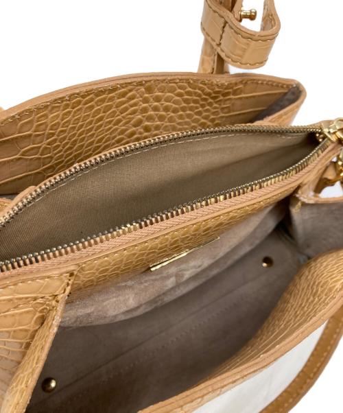 LACUCCI（イアクッチ）LACUCCI (イアクッチ) 2WAYショルダーバッグ ベージュの古着・服飾アイテム