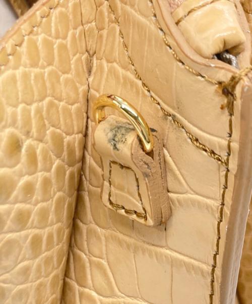 LACUCCI（イアクッチ）LACUCCI (イアクッチ) 2WAYショルダーバッグ ベージュの古着・服飾アイテム