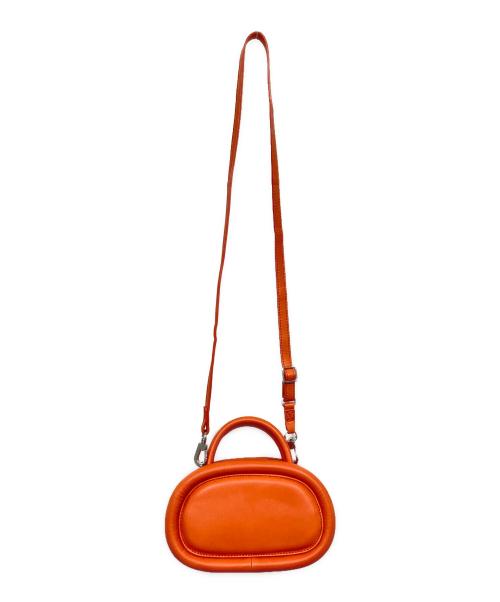 PIERRE HARDY（ピエールアルディ）PIERRE HARDY (ピエールアルディ) ALPHA STRIKE MINI /ボウリングバッグ オレンジの古着・服飾アイテム