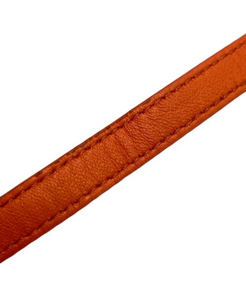 PIERRE HARDY（ピエールアルディ）PIERRE HARDY (ピエールアルディ) ALPHA STRIKE MINI /ボウリングバッグ オレンジの古着・服飾アイテム