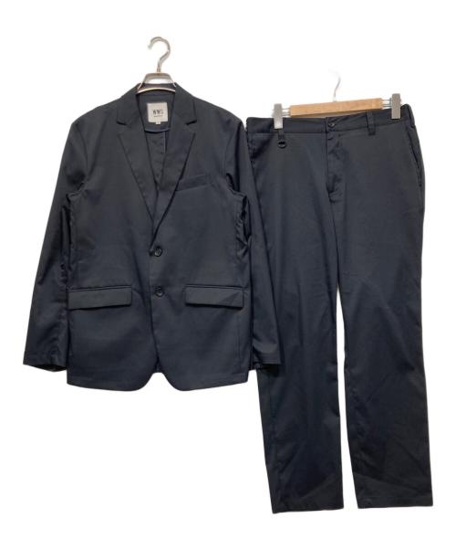 WORK WEAR SUIT（ワークウェアースーツ）WORK WEAR SUIT (ワークウェアースーツ) 417 by EDIFICE (417 バイ エディフィス) セットアップスーツ ネイビー サイズ:Lの古着・服飾アイテム