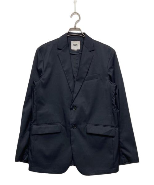 WORK WEAR SUIT（ワークウェアースーツ）WORK WEAR SUIT (ワークウェアースーツ) 417 by EDIFICE (417 バイ エディフィス) セットアップスーツ ネイビー サイズ:Lの古着・服飾アイテム