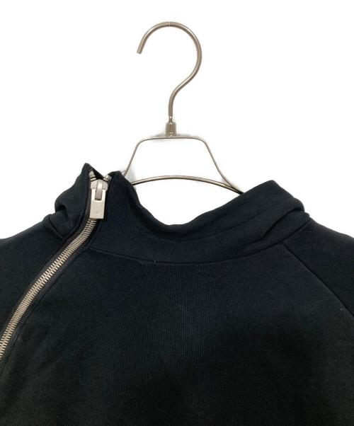 HELIOT EMIL（ヘリオットエミル）HELIOT EMIL (ヘリオットエミル) ジップデザインパーカー ブラック サイズ:Mの古着・服飾アイテム