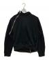 HELIOT EMIL（ヘリオットエミル）の古着「ジップデザインパーカー」｜ブラック