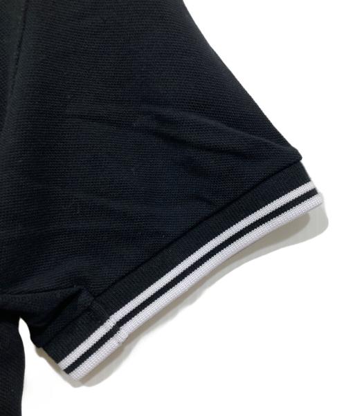 FRED PERRY（フレッドペリー）FRED PERRY (フレッドペリー) 半袖ポロシャツ ブラック サイズ:Lの古着・服飾アイテム