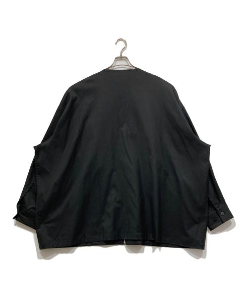 UNITED TOKYO（ユナイテッドトーキョー）UNITED TOKYO (ユナイテッドトーキョー) カラーレスフレームジップブルゾン ブラック サイズ:2の古着・服飾アイテム