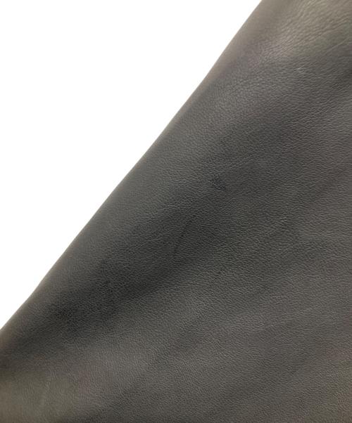 Casper John（キャスパージョン）Casper John (キャスパージョン) エコレザージャケット ブラック サイズ:Lの古着・服飾アイテム