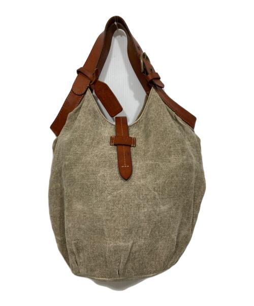 BEAU DESSIN（ボーデッサン）BEAU DESSIN (ボーデッサン) ハンドバッグ ベージュの古着・服飾アイテム