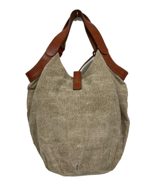 BEAU DESSIN（ボーデッサン）BEAU DESSIN (ボーデッサン) ハンドバッグ ベージュの古着・服飾アイテム