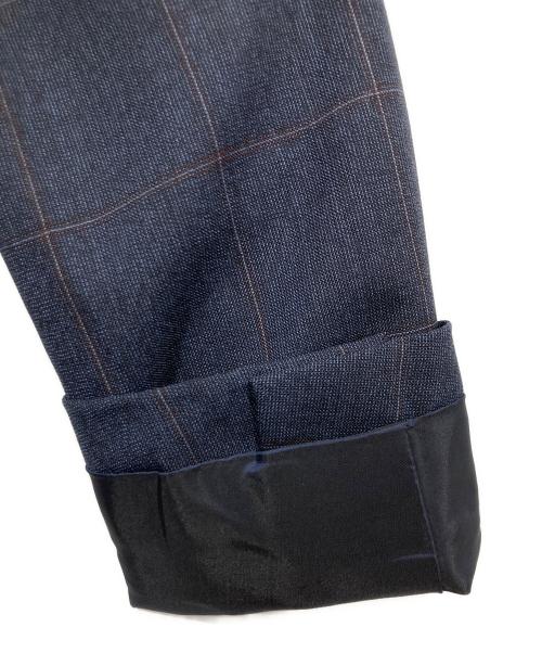 green label relaxing（グリーンレーベルリラクシング）green label relaxing (グリーンレーベルリラクシング) ANONICO ラスティックウインドウペン2B RV 2P- セットアップジャケット ネイビー サイズ:44の古着・服飾アイテム