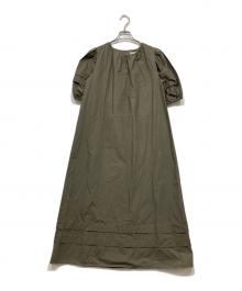 B:MING by BEAMS（ビーミングバイビームス）の古着「撥水 タイプライターワンピース」｜カーキ