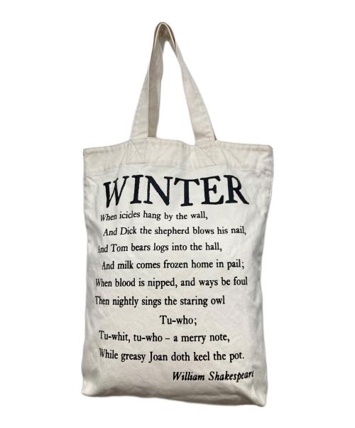 Vivienne Westwood（ヴィヴィアンウエストウッド）Vivienne Westwood (ヴィヴィアンウエストウッド) WINTERトートバッグ ホワイトの古着・服飾アイテム
