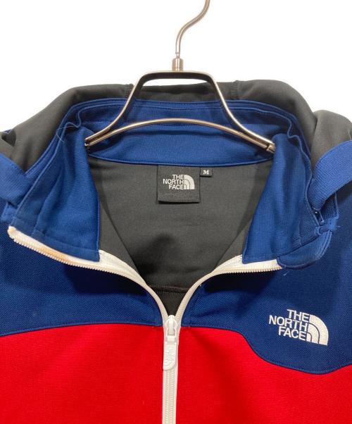 THE NORTH FACE（ザ ノース フェイス）THE NORTH FACE (ザ ノース フェイス) ジップアップジャケット レッド×ブルー サイズ:Mの古着・服飾アイテム