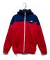 THE NORTH FACE（ザ ノース フェイス）の古着「ジップアップジャケット」｜レッド×ブルー