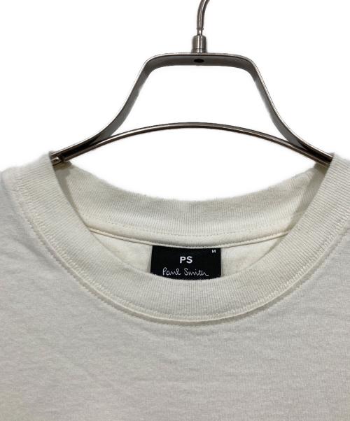 PAUL SMITH（ポールスミス）PAUL SMITH (ポールスミス) HAPPY S/S T-SHIRT ホワイト サイズ:Mの古着・服飾アイテム