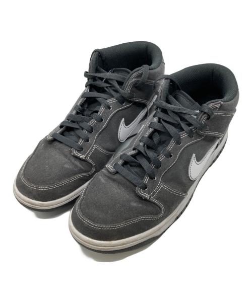 NIKE（ナイキ）NIKE (ナイキ) DUNK MID OFF NOIR グレー サイズ:27.5㎝の古着・服飾アイテム