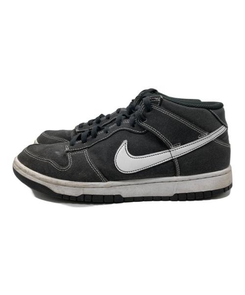 NIKE（ナイキ）NIKE (ナイキ) DUNK MID OFF NOIR グレー サイズ:27.5㎝の古着・服飾アイテム