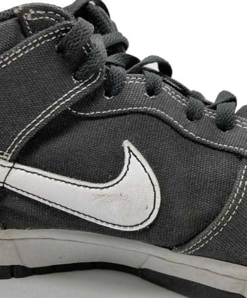 NIKE（ナイキ）NIKE (ナイキ) DUNK MID OFF NOIR グレー サイズ:27.5㎝の古着・服飾アイテム
