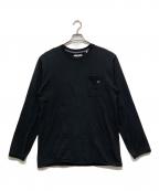 H.R.MARKETハリウッドランチマーケッド）の古着「ロングスリーブカットソー」｜ブラック
