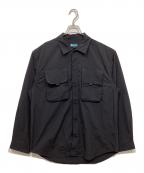 franklin climbingフランクリンクライミング）の古着「ナイロンシャツ」｜ブラック