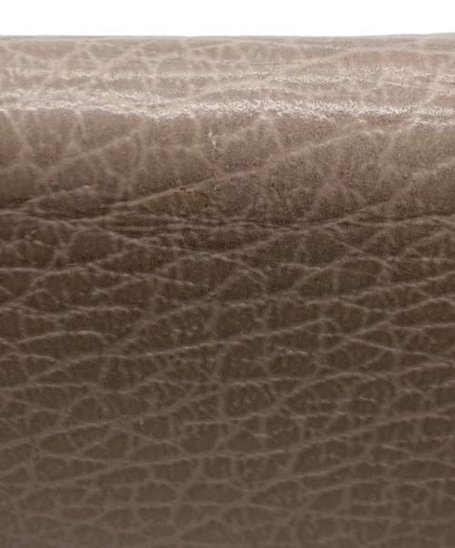 Martin Margiela11（マルタンマルジェラ11）Martin Margiela11 (マルタンマルジェラ11) カードケース レザー キーリング ウォレット ベージュの古着・服飾アイテム