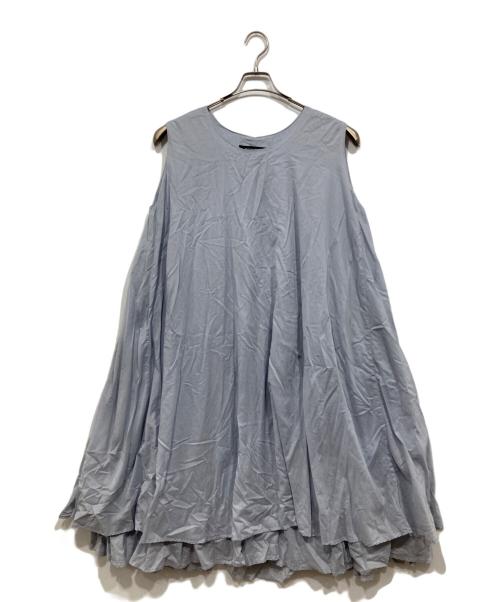 mizuiro-ind（ミズイロインド）mizuiro-ind (ミズイロインド) ノースリーブワンピース ブルー サイズ:サイズ表記なしの古着・服飾アイテム