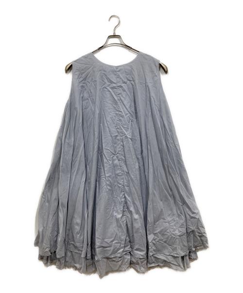 mizuiro-ind（ミズイロインド）mizuiro-ind (ミズイロインド) ノースリーブワンピース ブルー サイズ:サイズ表記なしの古着・服飾アイテム