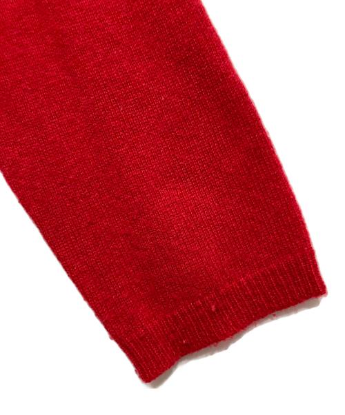 KEI HAYAMA PLUS（ケイ ハヤマ プリュス）KEI Hayama PLUS (ケイ ハヤマ プリュス) ハイネックカシミアニット レッド サイズ:表記なしの古着・服飾アイテム