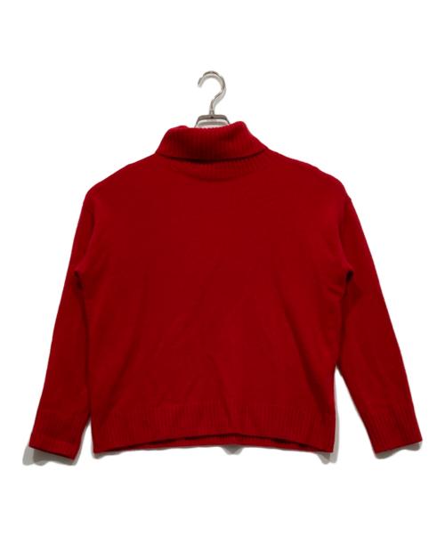 MACKINTOSH PHILOSOPHY（マッキントッシュ フィロソフィー）MACKINTOSH PHILOSOPHY (マッキントッシュ フィロソフィー) カシミア混タートルネックニット レッド サイズ:Mの古着・服飾アイテム