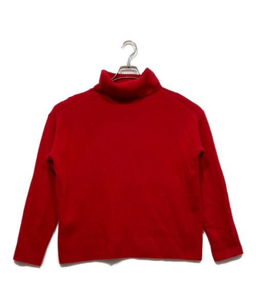 MACKINTOSH PHILOSOPHY（マッキントッシュ フィロソフィー）MACKINTOSH PHILOSOPHY (マッキントッシュ フィロソフィー) カシミア混タートルネックニット レッド サイズ:Mの古着・服飾アイテム