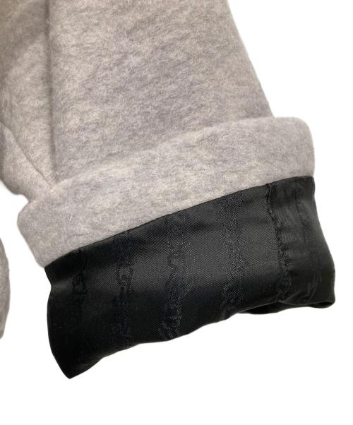 CARVEN（カルヴェン）CARVEN (カルヴェン) ウールデザインコート グレー サイズ:34の古着・服飾アイテム