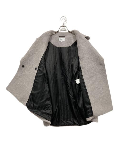 CARVEN（カルヴェン）CARVEN (カルヴェン) ウールデザインコート グレー サイズ:34の古着・服飾アイテム