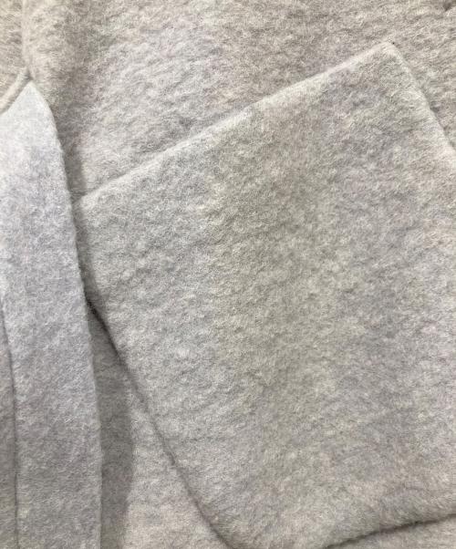 CARVEN（カルヴェン）CARVEN (カルヴェン) ウールデザインコート グレー サイズ:34の古着・服飾アイテム