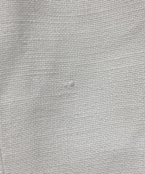 RALPH LAUREN Purple Label（ラルフ ローレン パープル レーベル）RALPH LAUREN PURPLE LABEL (ラルフ ローレン パープル レーベル) リネンパンツ ホワイトの古着・服飾アイテム