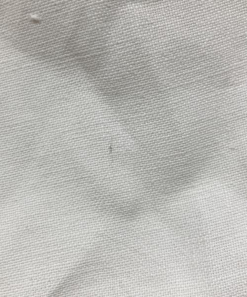 RALPH LAUREN Purple Label（ラルフ ローレン パープル レーベル）RALPH LAUREN PURPLE LABEL (ラルフ ローレン パープル レーベル) リネンパンツ ホワイトの古着・服飾アイテム