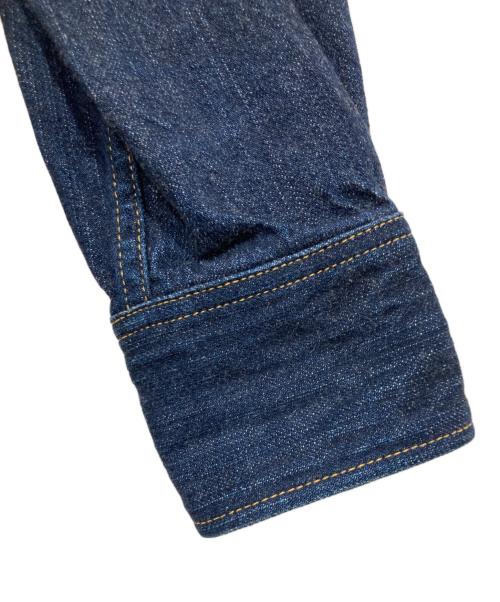 THE FLAT HEAD（ザ・フラットヘッド）THE FLAT HEAD (ザ・フラットヘッド) デニムウエスタンシャツ インディゴ サイズ:40の古着・服飾アイテム