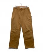 CarHarttカーハート）の古着「WASHED DUCK WORK PANT」｜ブラウン