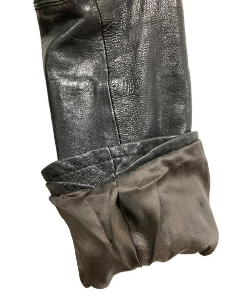 Hysteric Glamour（ヒステリックグラマー）Hysteric Glamour (ヒステリックグラマー) ダブルライダースジャケット ブラック サイズ:FREEの古着・服飾アイテム