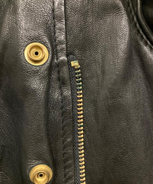 Hysteric Glamour（ヒステリックグラマー）Hysteric Glamour (ヒステリックグラマー) ダブルライダースジャケット ブラック サイズ:FREEの古着・服飾アイテム