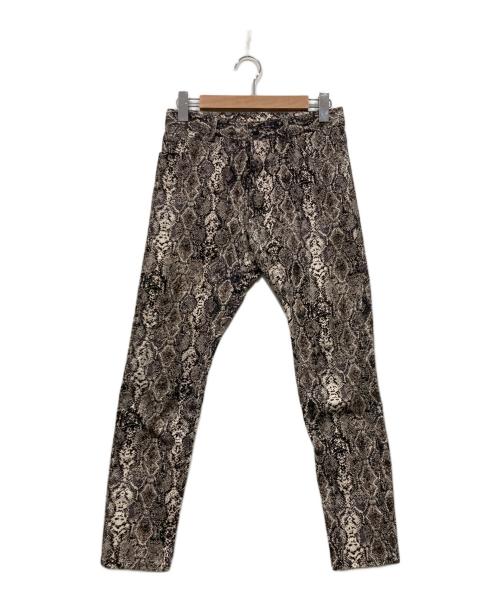 Needles（ニードルズ）Needles (ニードルズ) 21SS SKINNY JEAN-PYTHON PT スキニーパンツ ベージュ サイズ:Sの古着・服飾アイテム