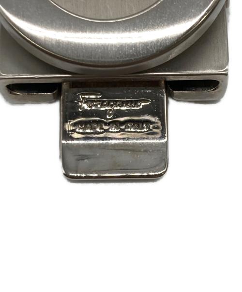 Salvatore Ferragamo（サルヴァトーレ フェラガモ）Salvatore Ferragamo (サルヴァトーレ フェラガモ) リバーシブルベルト ブラック×ブラウンの古着・服飾アイテム