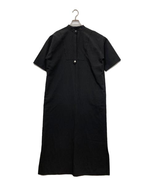 RIM.ARK（リムアーク）RIM.ARK (リムアーク) ブラウスワンピース / Front design OP ブラック サイズ:FREEの古着・服飾アイテム